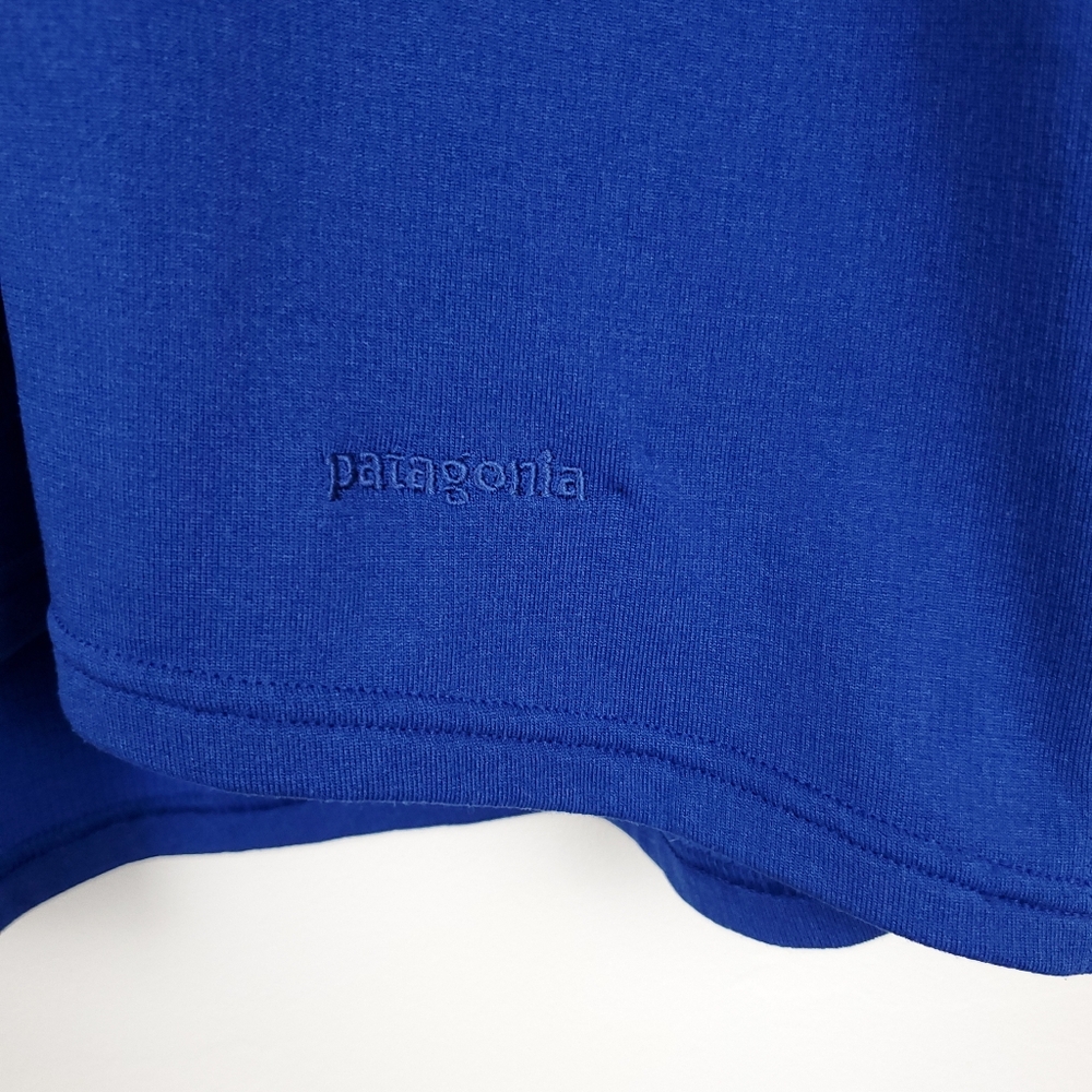 Vintage Patagonia Regulator R1 Thermal Navy Half Zip Lightweight Fleece USA Made - Picture 2 of 10